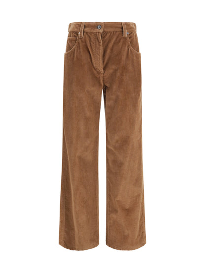 Brunello Cucinelli Straight velvet Pants - Dattero