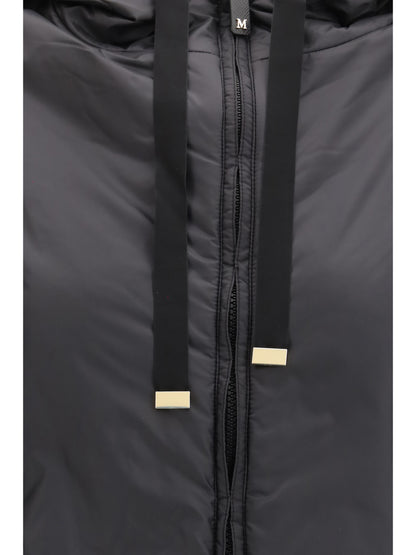 Max Mara The Cube Hooded padded Jacket - Black