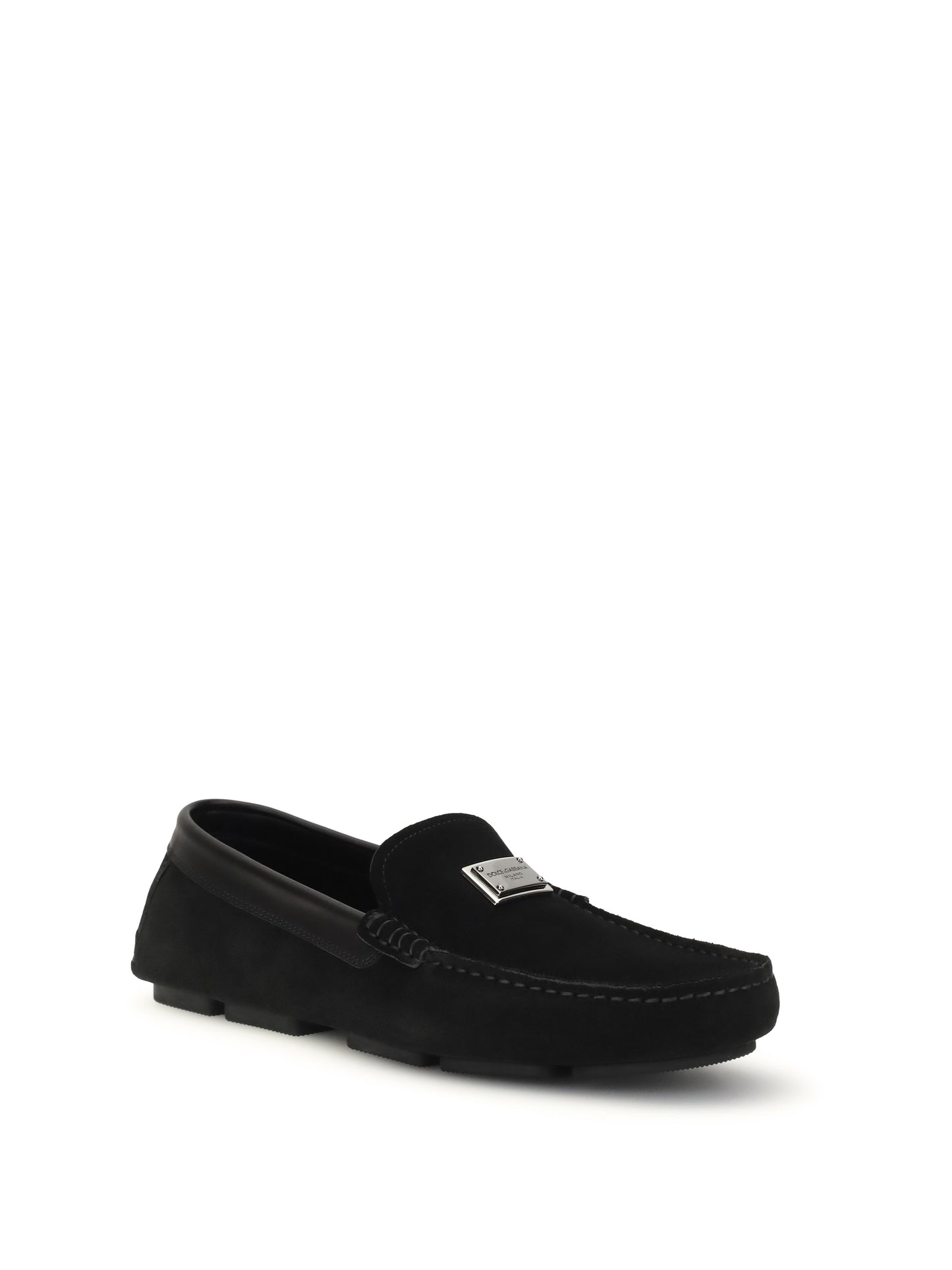 DOLCE & GABBANA Suede Loafers
