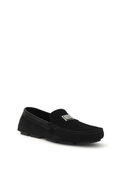 DOLCE & GABBANA Suede Loafers