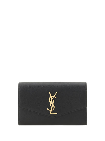 Saint Laurent Chain Wallet - Black