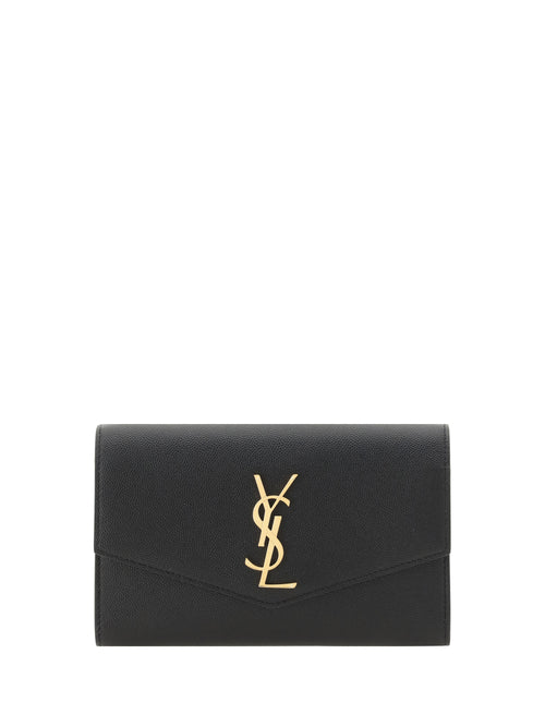 Saint Laurent Chain Wallet - Black