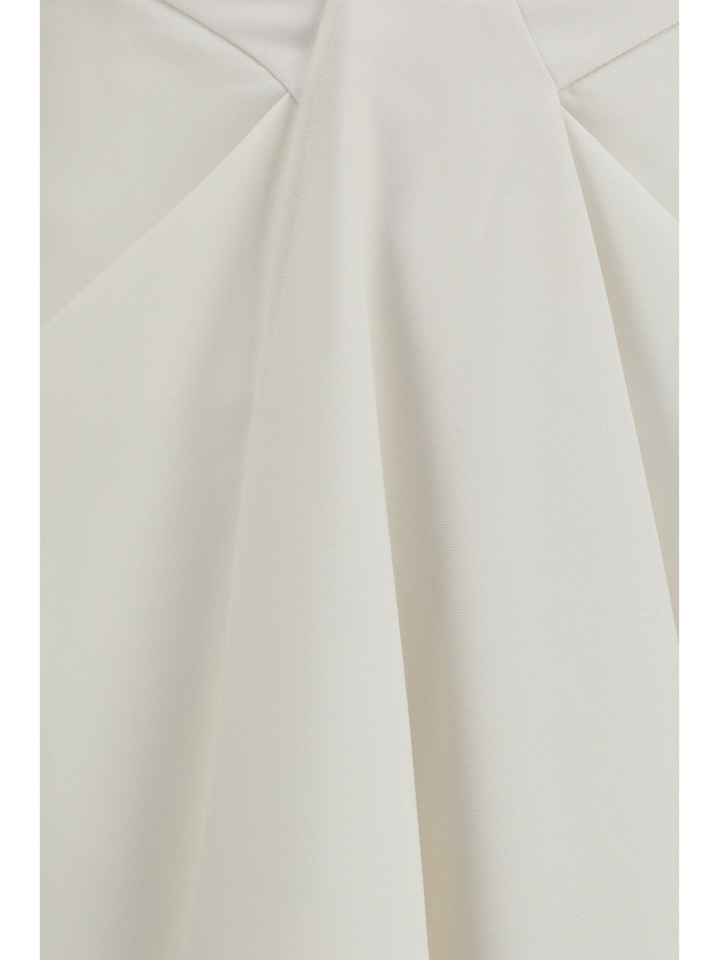 GIVENCHY Long draped wool and mohair Skirt