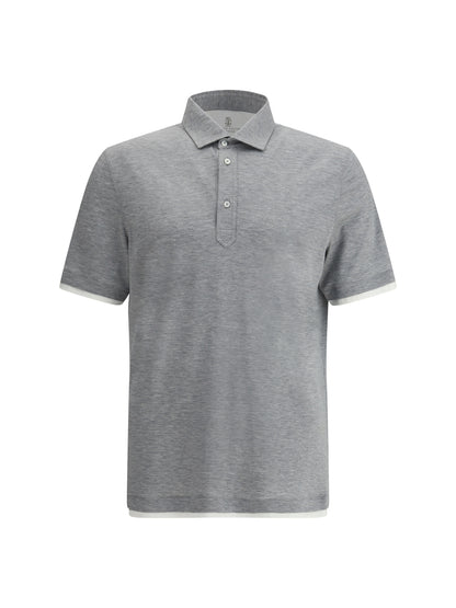 BRUNELLO CUCINELLI Silk Polo Shirt