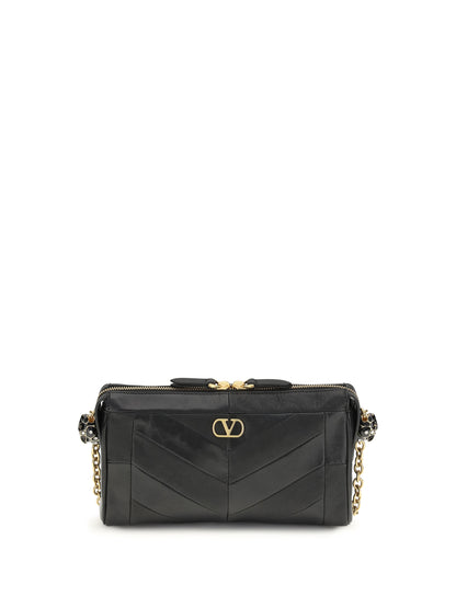 VALENTINO GARAVANI Panthea small chevron Shoulder Bag