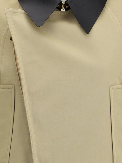 Givenchy Cropped cotton and wool Caban - Beige