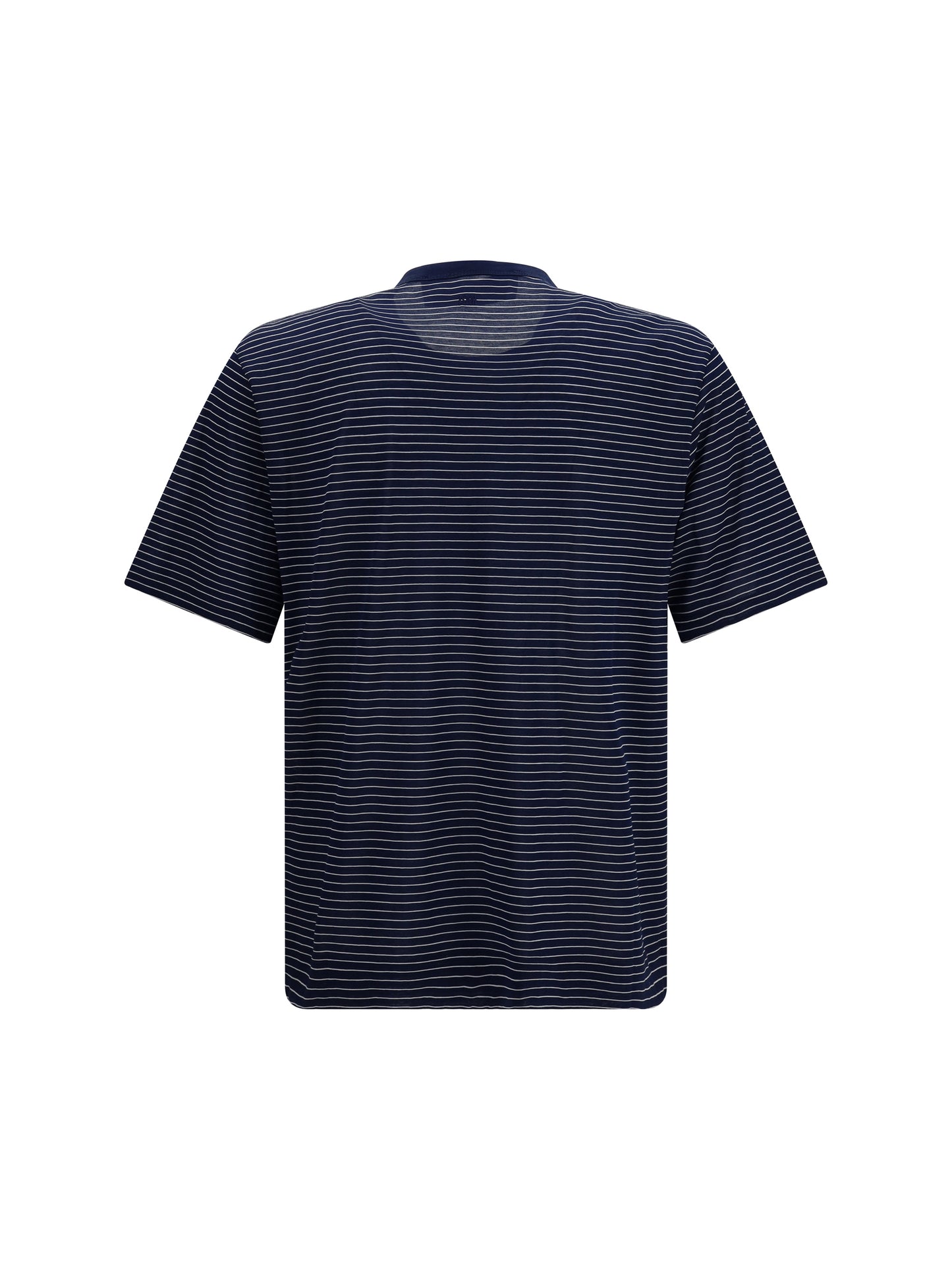 AMI PARIS Striped cotton T-shirt
