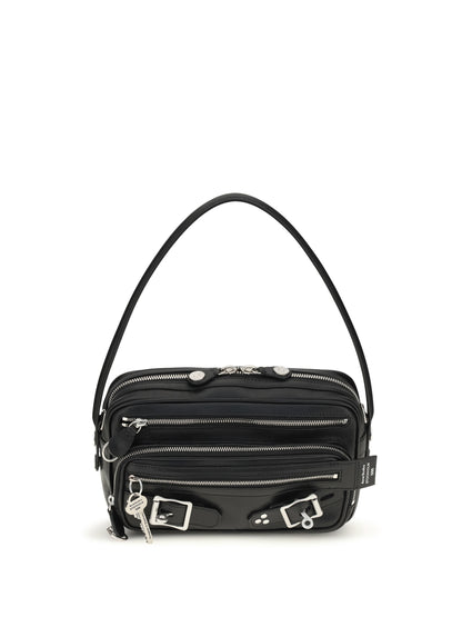 Acne Studios Camero Party Belts Shoulder Bag - Black