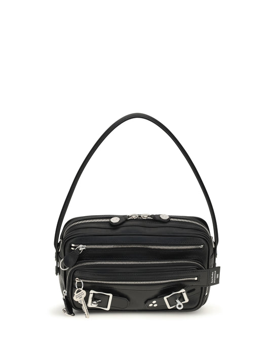 Acne Studios Camero Party Belts Shoulder Bag - Black