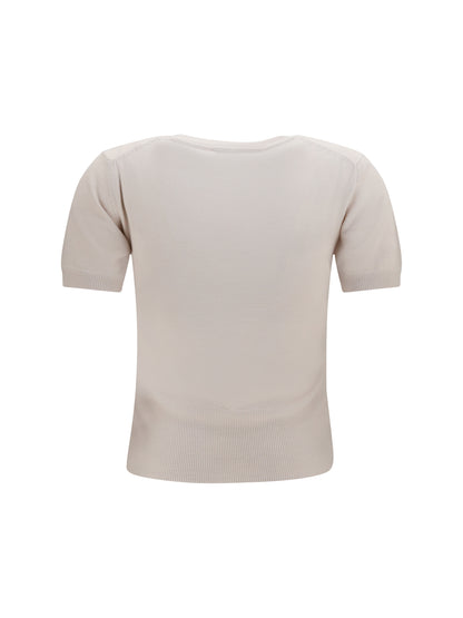 Vivienne Westwood Bea wool Top - Limestone