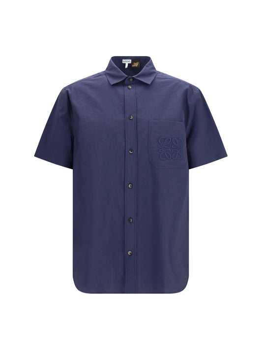 LOEWE Short-sleeve cotton blend Shirt