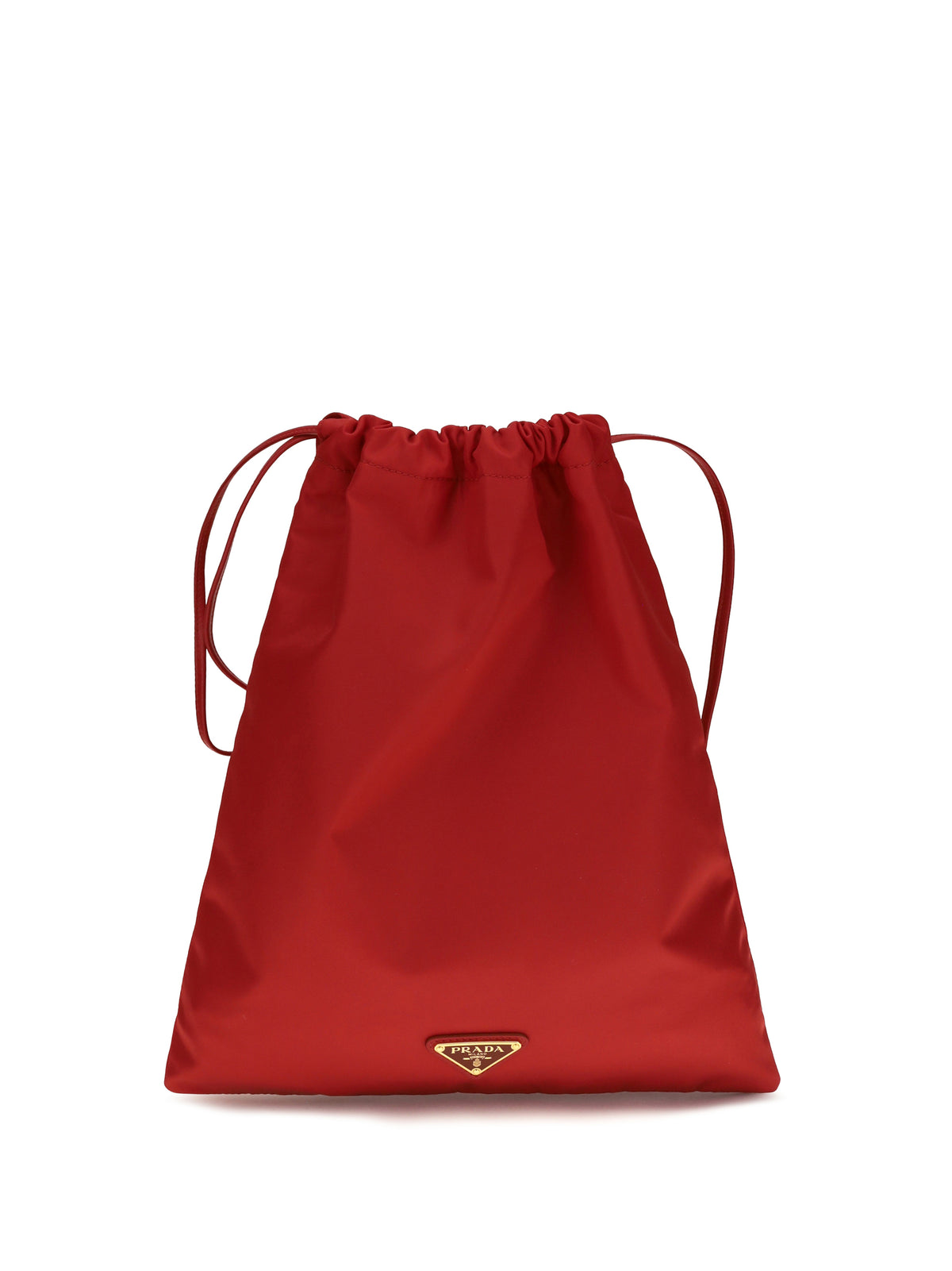 Prada Wish Re-Nylon Clutch - Red