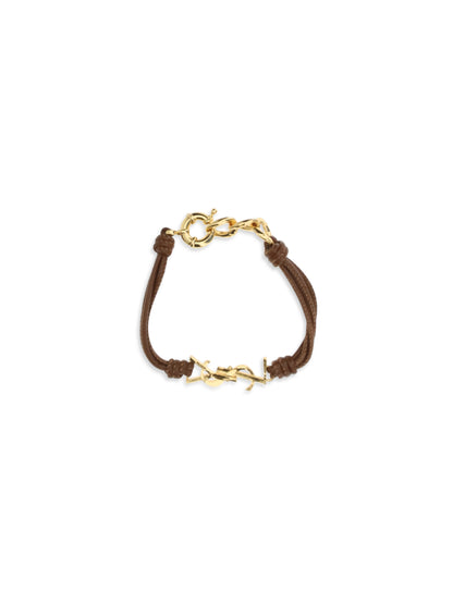 SAINT LAURENT Cassandre multi-wrap Bracelet