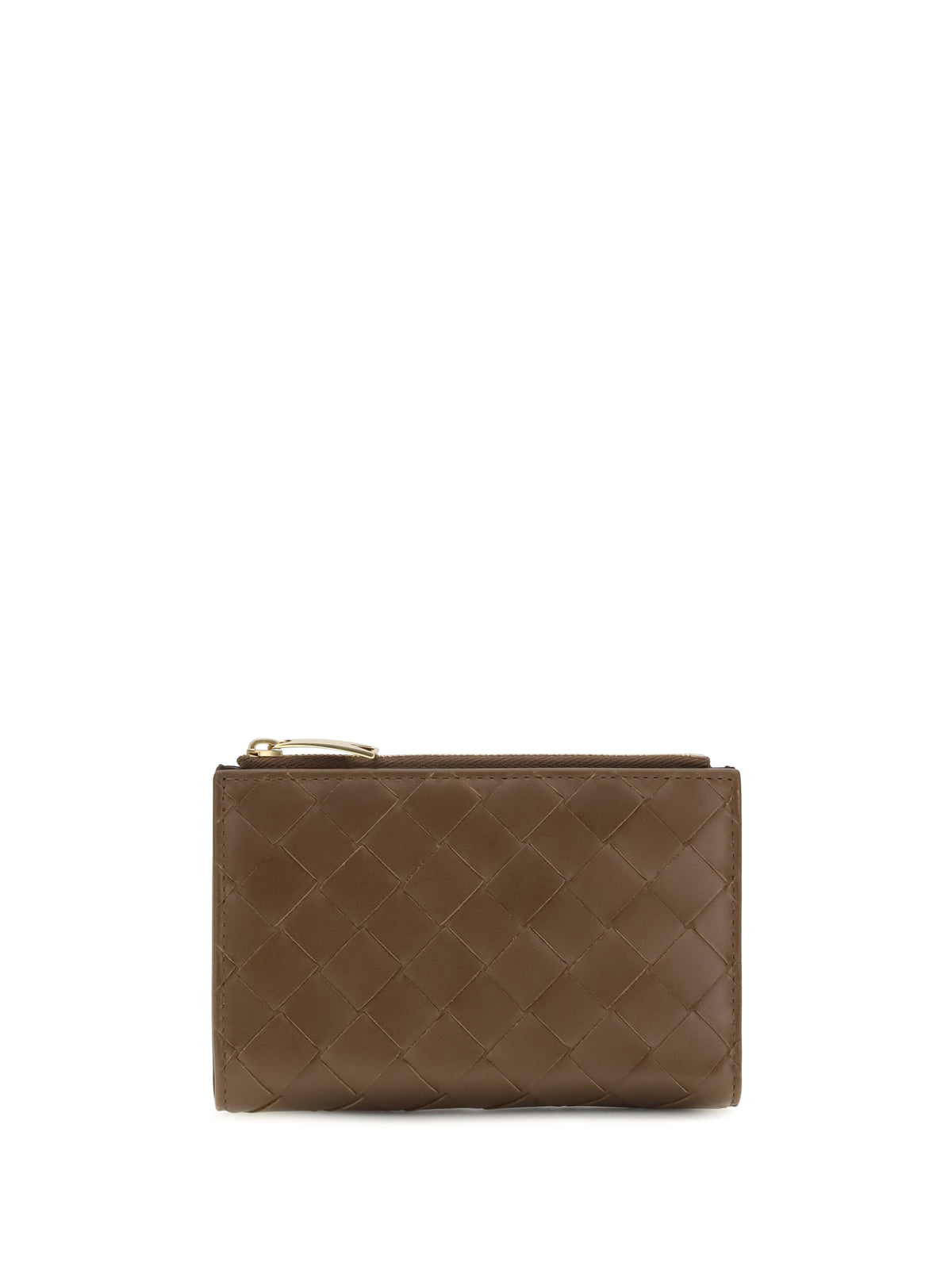 Bottega Veneta Medium bifold Intrecciato Wallet - Hazelnut/Dark Baro-G