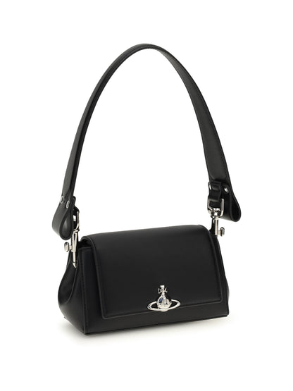 Vivienne Westwood Hazel small Shoulder Bag - Black
