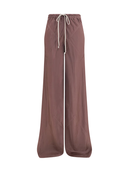 Rick Owens Silk Pants - Grape