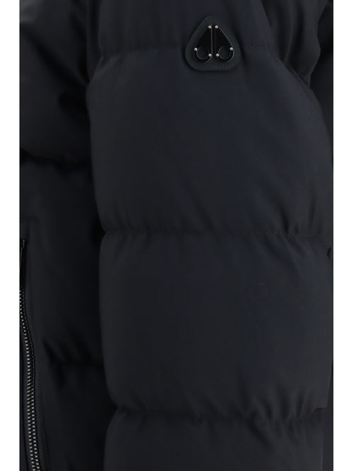 Moose Knuckles Soho Down Bomber Jacket - Black