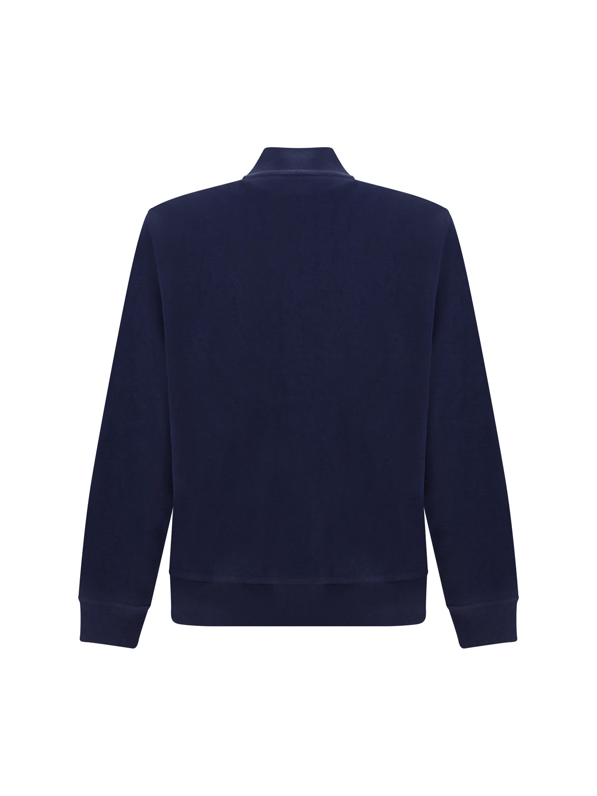 Brunello Cucinelli Cotton zip Sweatshirt - Cobalto