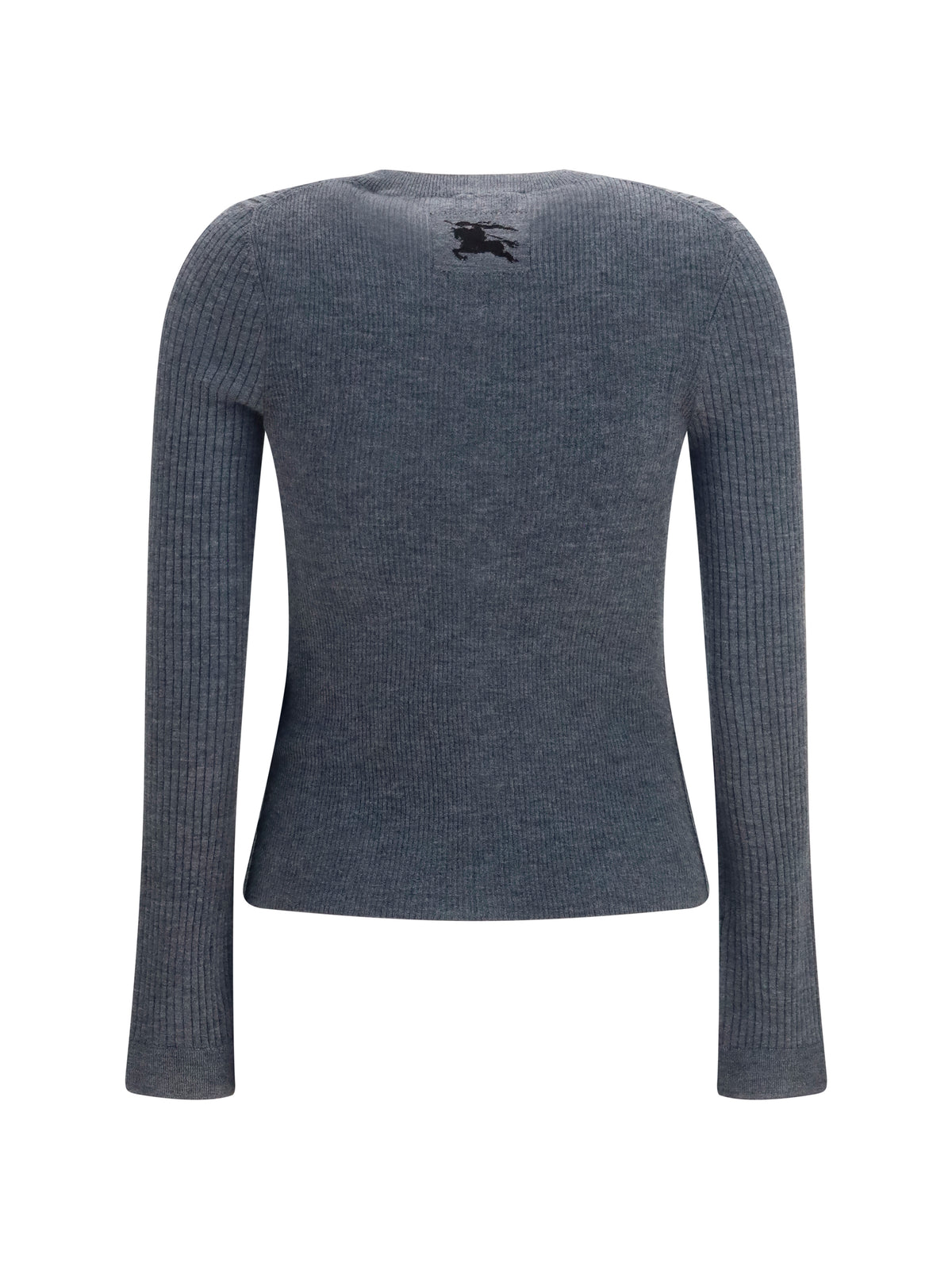 Burberry Cashmere Cardigan - Grey Melange