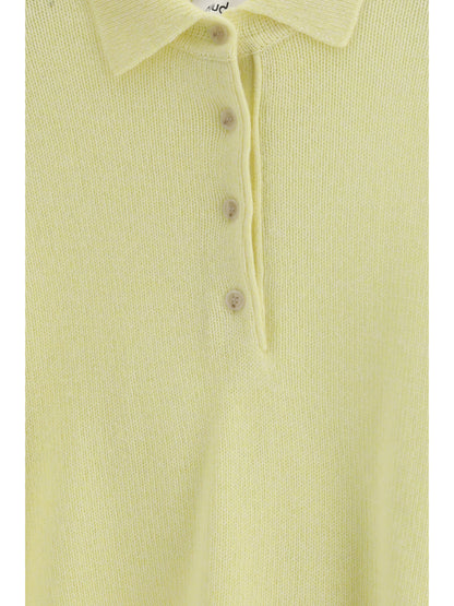 Allude Short-sleeve polo neck Sweater - 4020