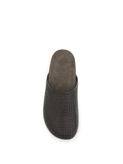 BRUNELLO CUCINELLI Leather Slides