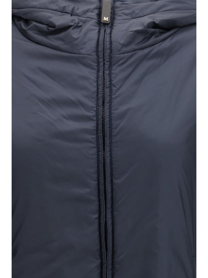 Max Mara The Cube Oversized padded Jacket in water repellent canvas - Dark Blue