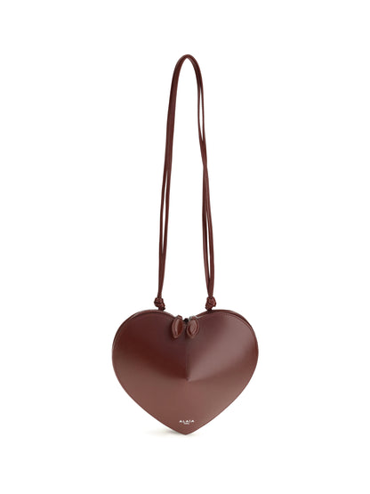 Alaïa LE COEUR BAG - Rouge Grenat