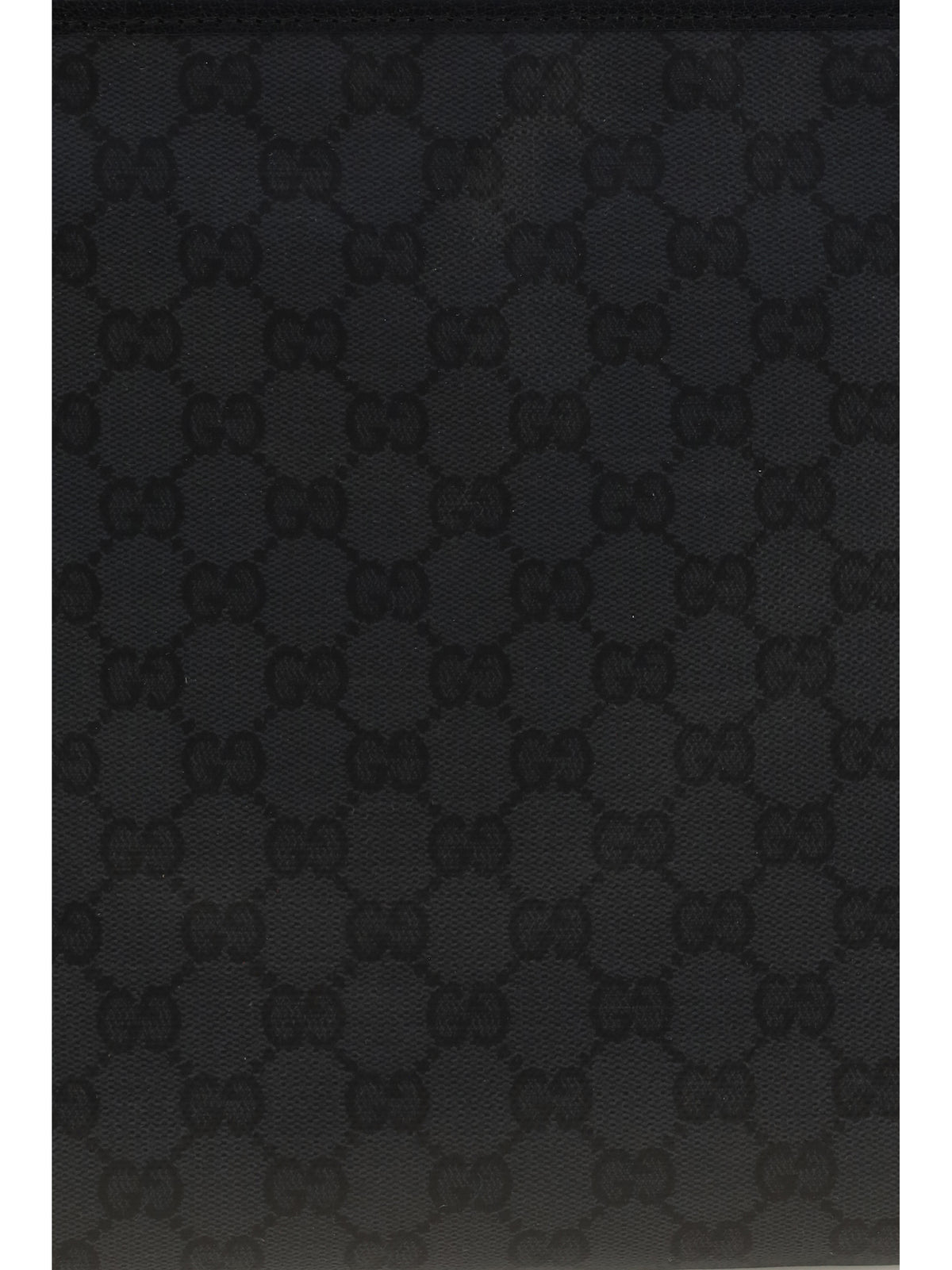 Gucci Medium Essence Classic Pouch - Black Black/Black