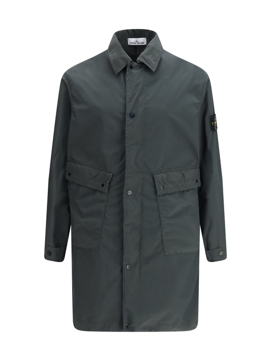 STONE ISLAND 7100007 Light Compact Touch Poly-TC car Coat