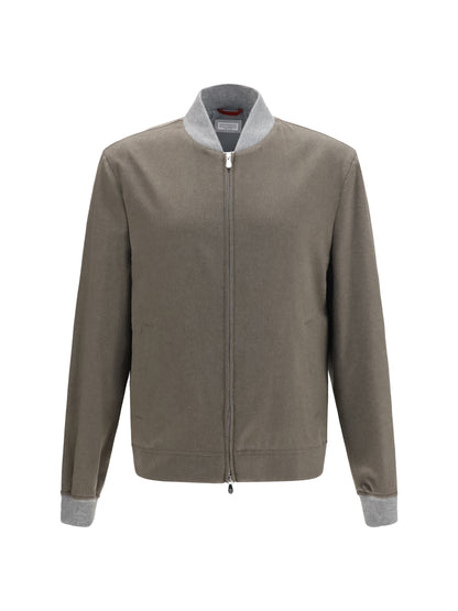 Brunello Cucinelli Cashmere Jacket - Military Green