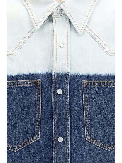 MARNI Dip-dye denim Shirt
