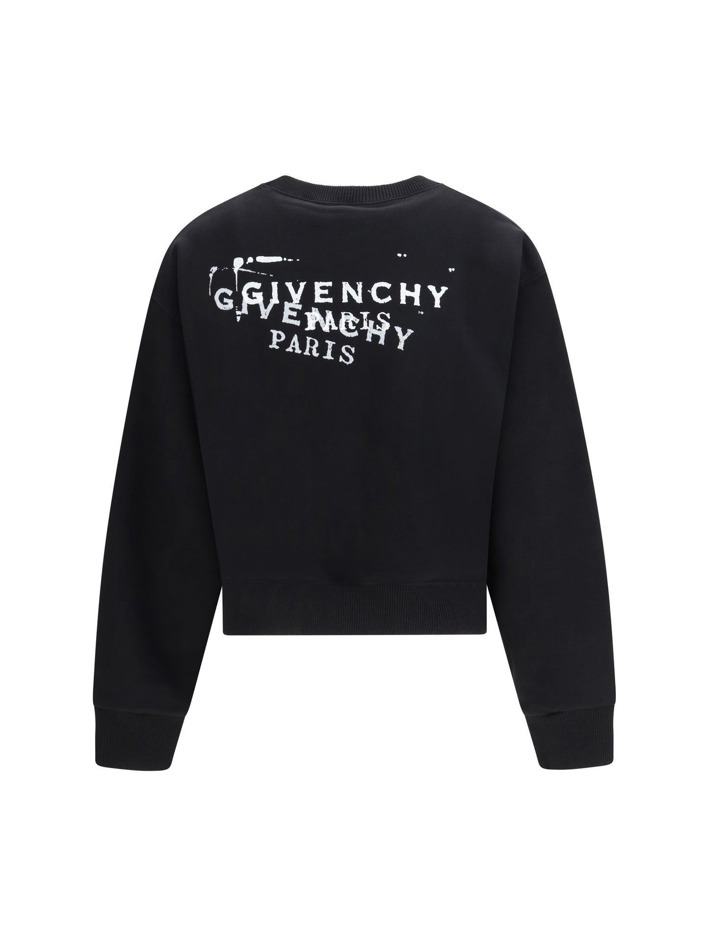 GIVENCHY Logo brushed fabric Sweatshirt