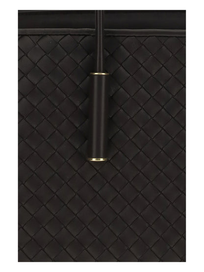 Bottega Veneta Barbara Tote Bag - Espresso-Brass V