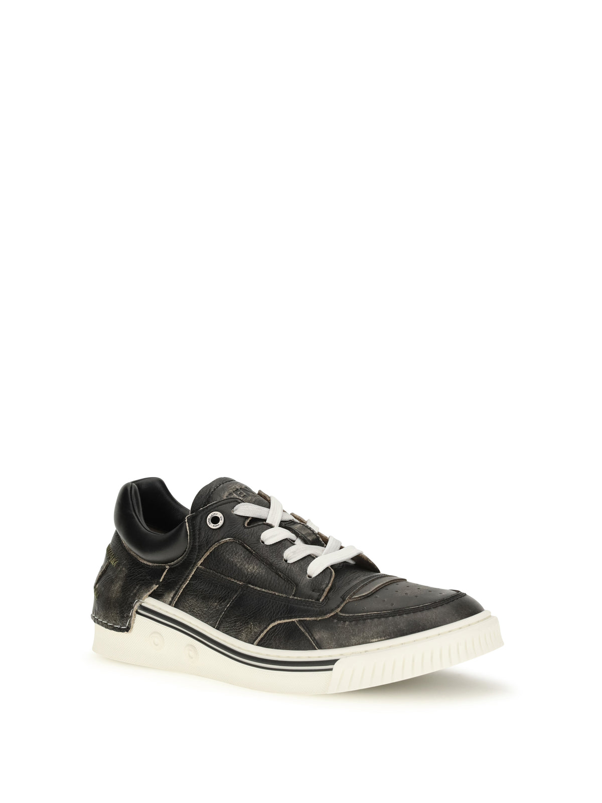 Fendi Fender Sneakers - Black Beige+Nero