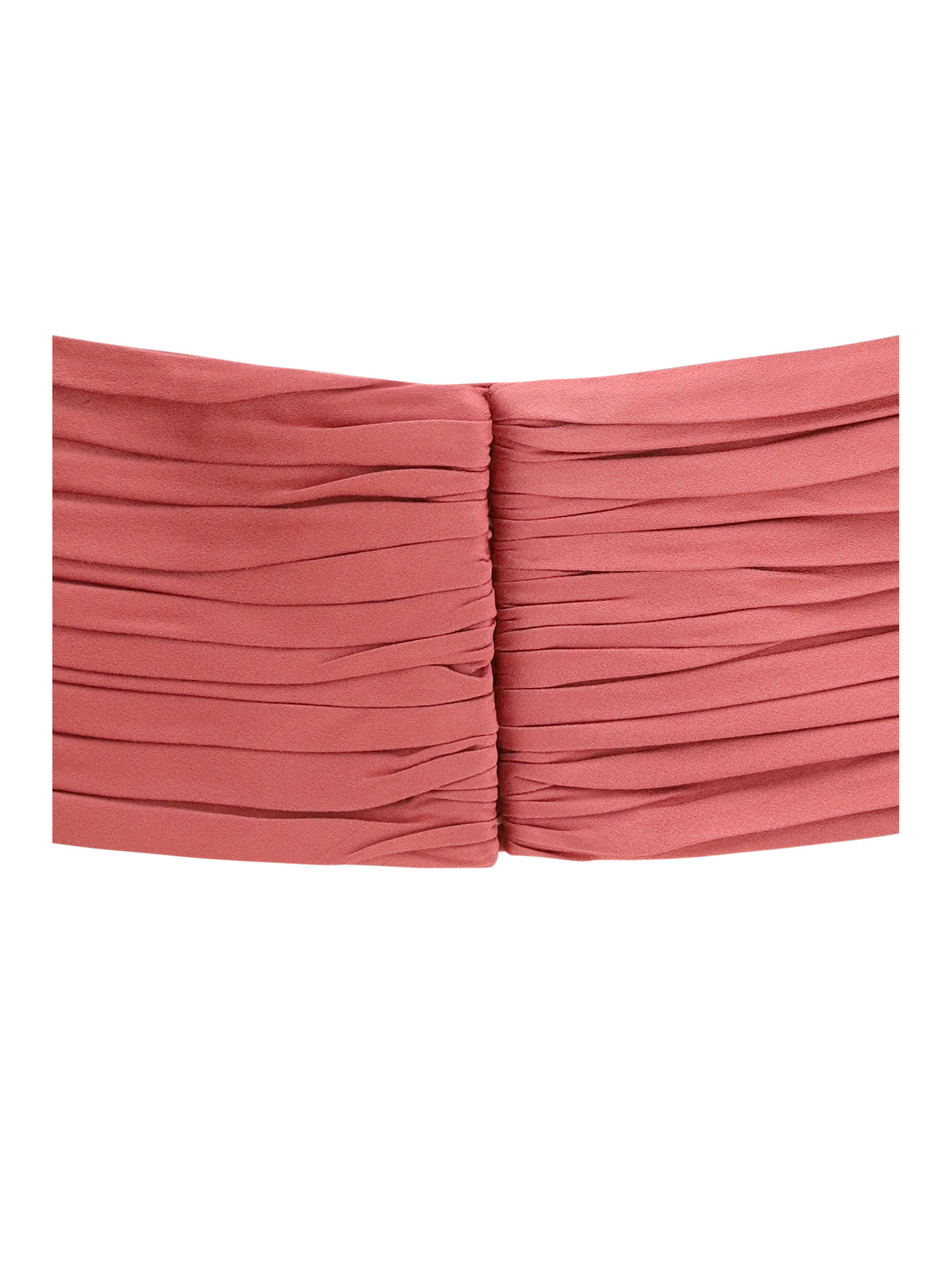 Valentino Garavani Satin pleated Waist Belt - Pink