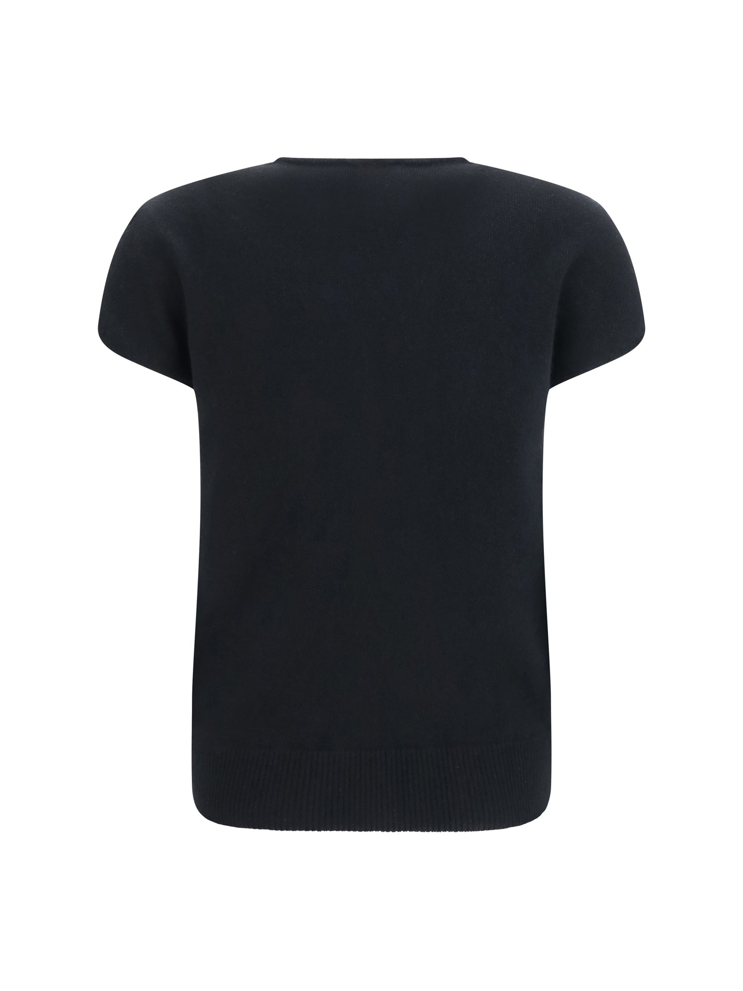 BALMAIN Sleeveless wool and cashmere Sweater