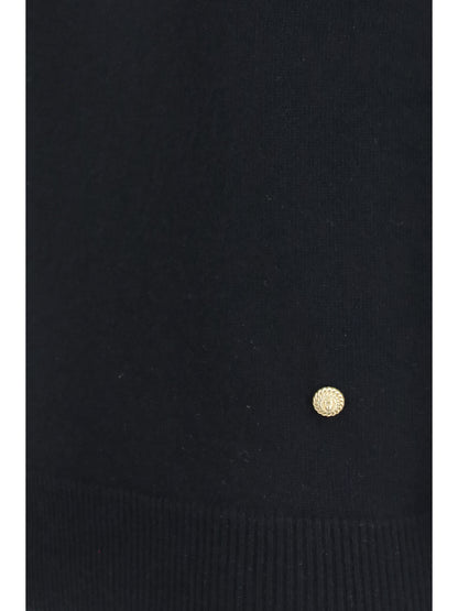 BALMAIN Sleeveless wool and cashmere Sweater