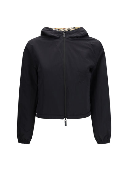 BURBERRY Reversible cropped check Jacket