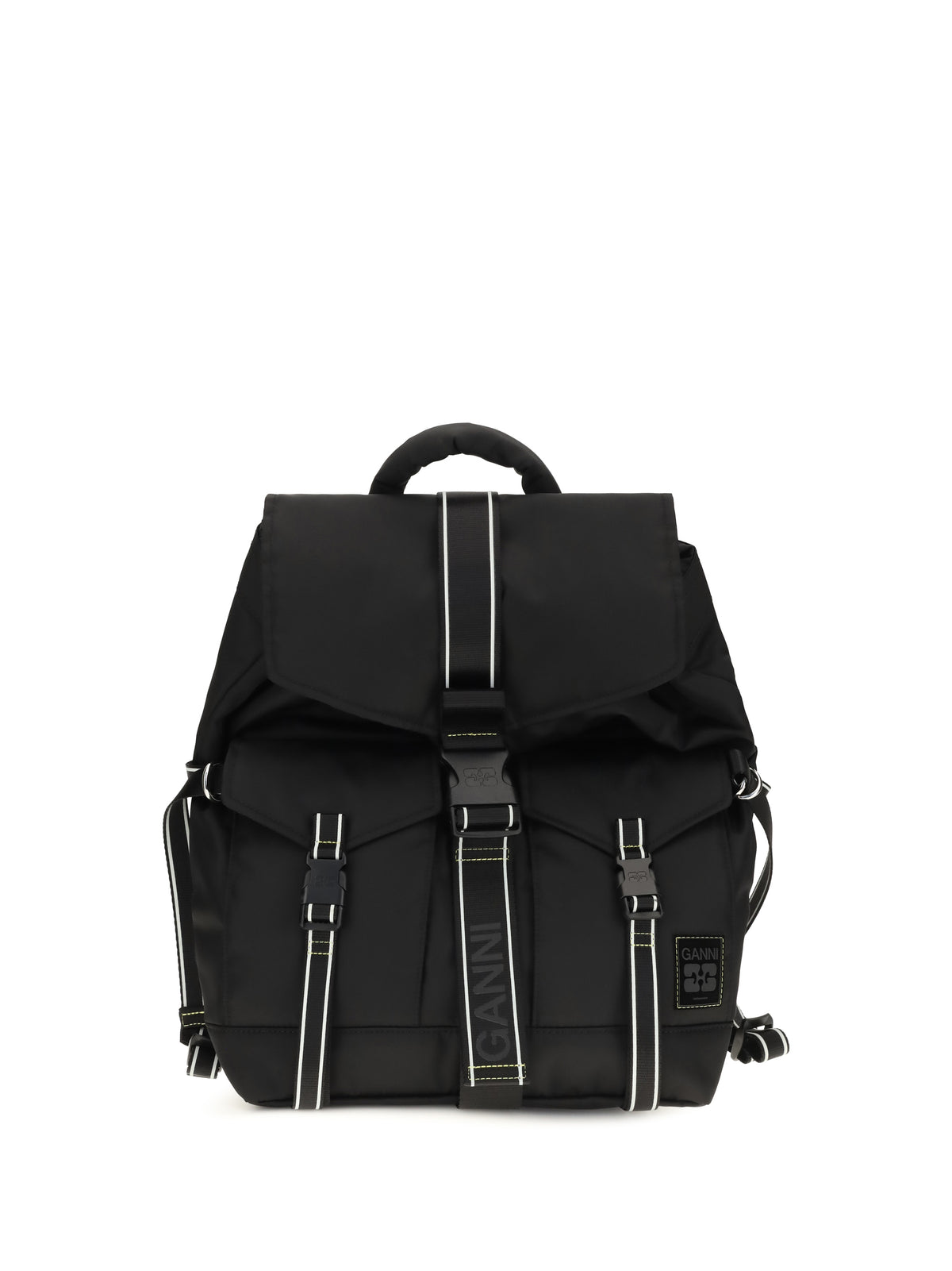 Ganni Re-tech Backpack - Black