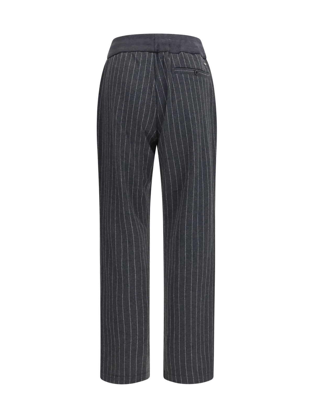 Herno Pinstripe drawstring Pants - Ferro