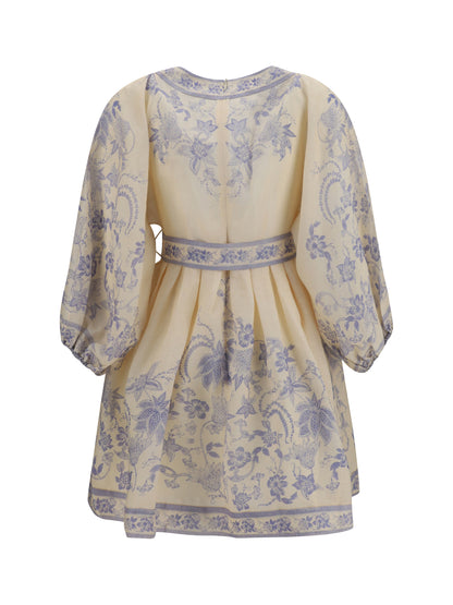 ZIMMERMANN Indra Plunge mini Dress