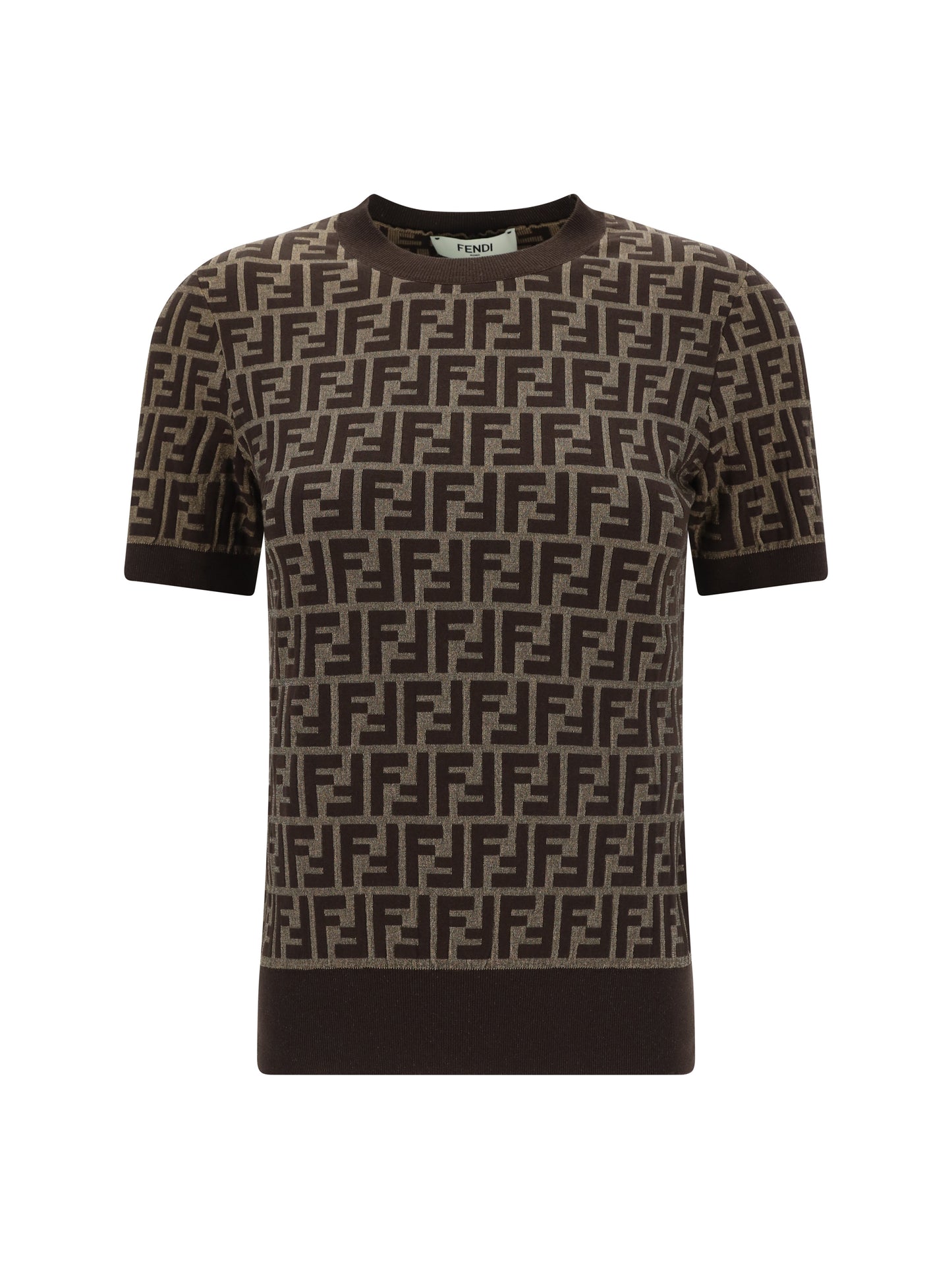 FENDI FF pattern T-shirt