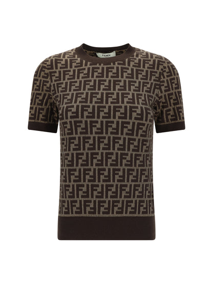 FENDI FF pattern T-shirt