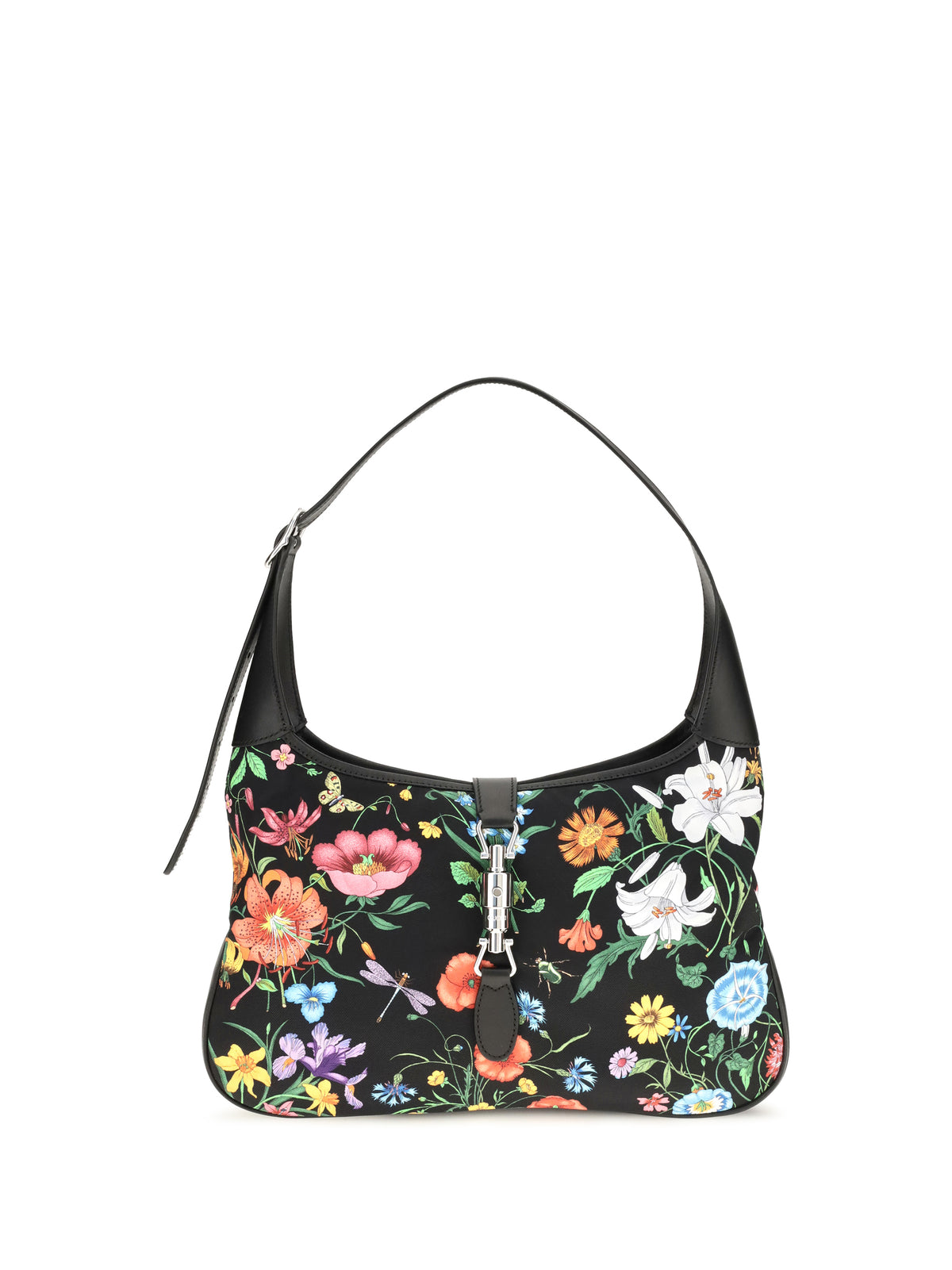 Gucci Medium Jackie 1961 Shoulder Bag - Black Multi/Black