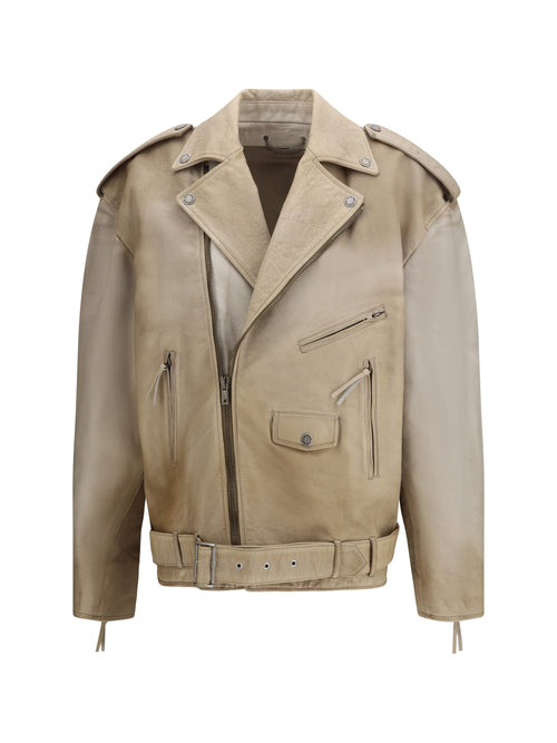 Golden Goose Journey leather Jacket - Mellow Buff