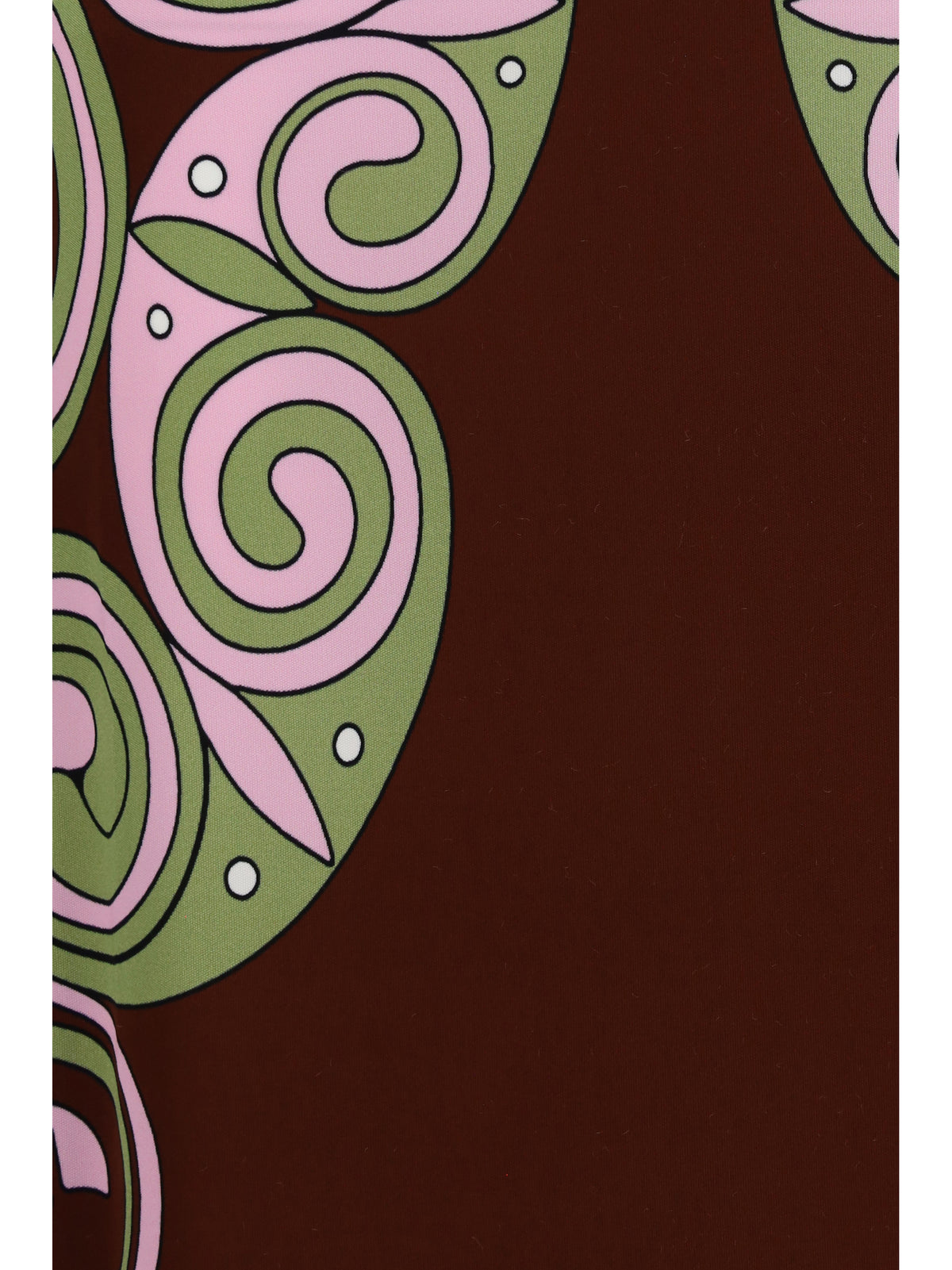 La Double J Fitted A line Dress - Kells Swirl Placée