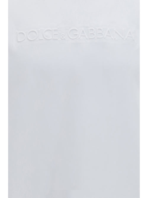 Dolce & Gabbana Cotton T-shirt with regular fit - White Ottico