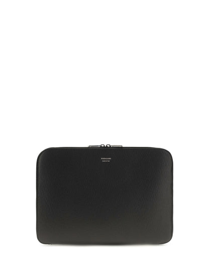 Ferragamo Gancini Document Holder - Black