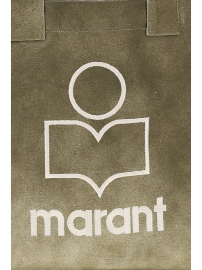 Isabel Marant Small Yenky Shoulder Bag - Khaki