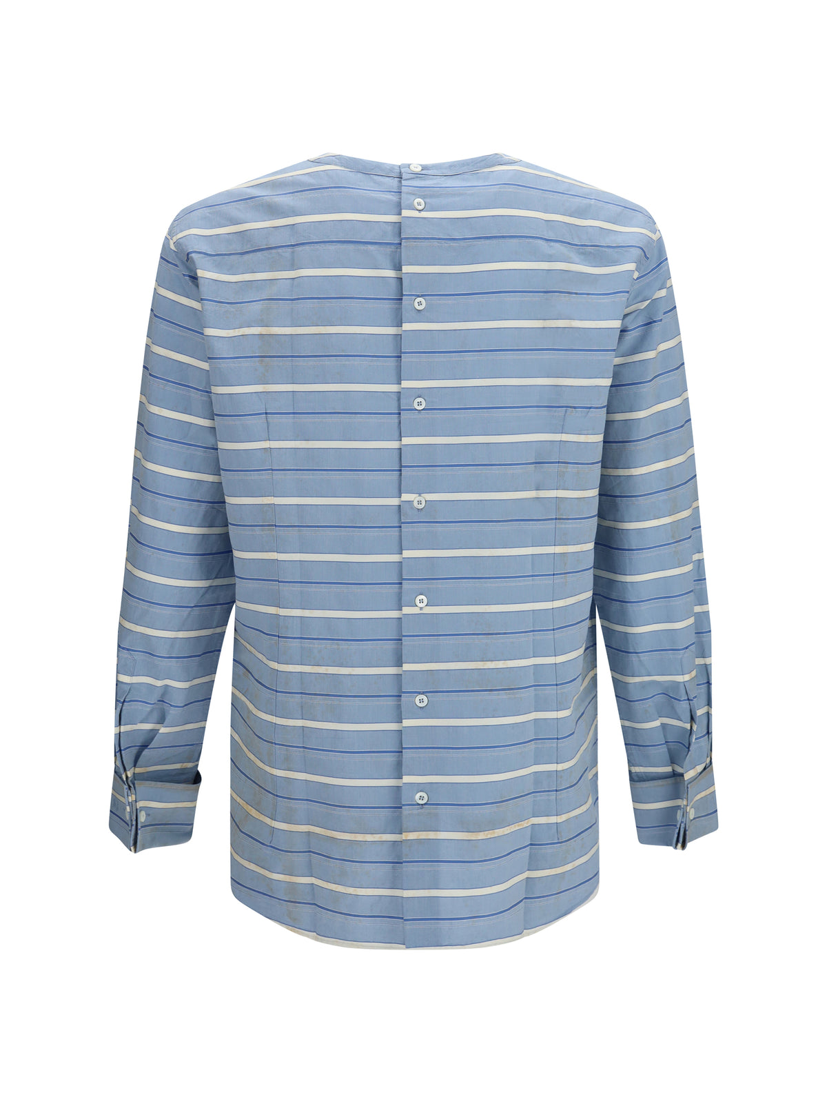 Prada Cotton Shirt with back buttons - Cielo